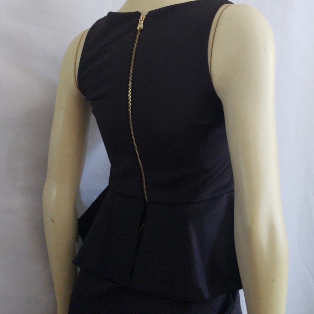 NEW Guess Black Mini Dress SZ 4 - Picture 4 of 7